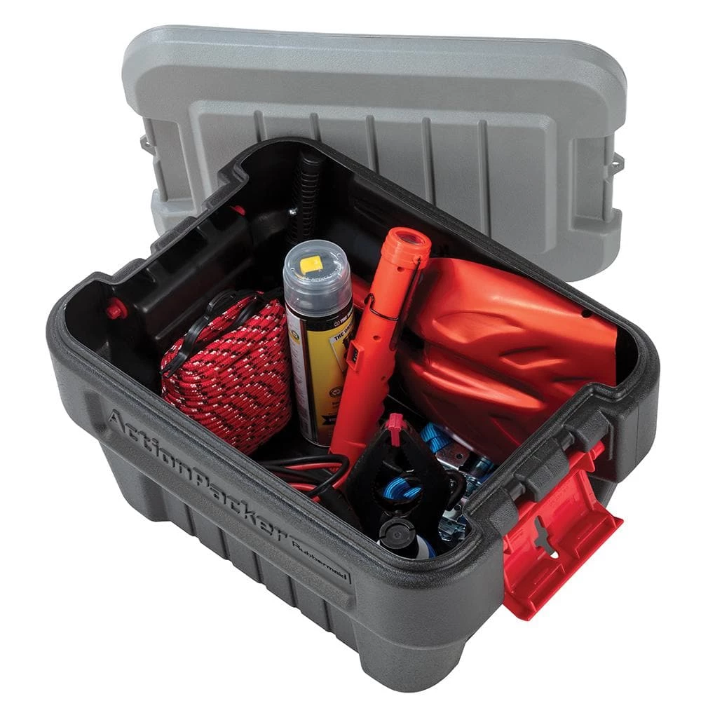 8 Gal. Action Packer Storage Bin (4-Pack) by Rubbermaid 11 8 Gal. Action Packer Storage Bin (4-Pack) by Rubbermaid - Image 9