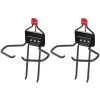Storage Shed Hook Space Saving Large Mounted Power Tool Holder (2-Pack) by Rubbermaid -Cheap Sterilite Store black rubbermaid shed accessories 2 x 2024655 64 1000