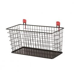 Large Black Shed Wire Basket by Rubbermaid
