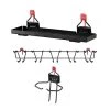 Outdoor Metal Backyard Shed Shelving and 34 in. Tool Rack and Power Tool Holder by Rubbermaid 2 Outdoor Metal Backyard Shed Shelving and 34 in. Tool Rack and Power Tool Holder by Rubbermaid -Cheap Sterilite Store black rubbermaid shed accessories 2024654 2032730 2024655 64 1000