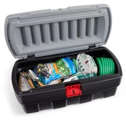 48 Gallon Black Action Packer Lockable Latch Storage Box Tote, Single by Rubbermaid 18 48 Gallon Black Action Packer Lockable Latch Storage Box Tote, Single by Rubbermaid -Cheap Sterilite Store black rubbermaid storage bins rmap480000 1pack 4f 1000