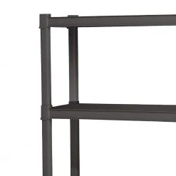 Black 4-Tier Plastic Garage Storage Shelving Unit (35 in. W x 57 in. H x 14 in. D) by Sterilite 11 Black 4-Tier Plastic Garage Storage Shelving Unit (35 in. W x 57 in. H x 14 in. D) by Sterilite -Cheap Sterilite Store black sterilite freestanding shelving units 4 x 01643v01 31 1000