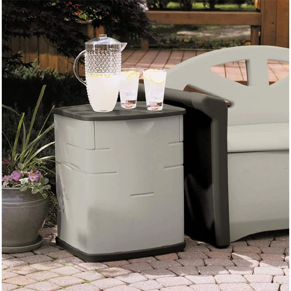 19 Gal. Resin Deck Box by Rubbermaid 10 19 Gal. Resin Deck Box by Rubbermaid - Image 8