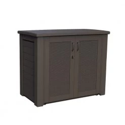 Bridgeport 123 Gal. Resin Patio Cabinet by Rubbermaid