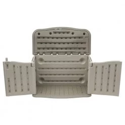 2 ft. 3 in. x 4 ft. 6 in. Horizontal Resin Storage Shed by Rubbermaid -Cheap Sterilite Store brown rubbermaid outdoor storage cabinets fg374801olvss a0 1000