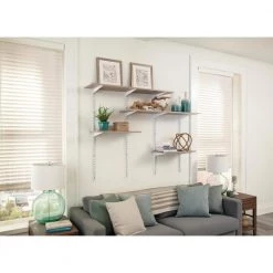 Chestnut Laminated Wood Shelf 12 in. D x 36 in. L by Rubbermaid 8 Chestnut Laminated Wood Shelf 12 in. D x 36 in. L by Rubbermaid -Cheap Sterilite Store chestnut rubbermaid wall mounted shelves 2110610 40 1000