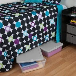 28 Qt. Storage Box by Sterilite 10 28 Qt. Storage Box by Sterilite -Cheap Sterilite Store clear base with cement lid sterilite storage bins 16556a10 4f 1000