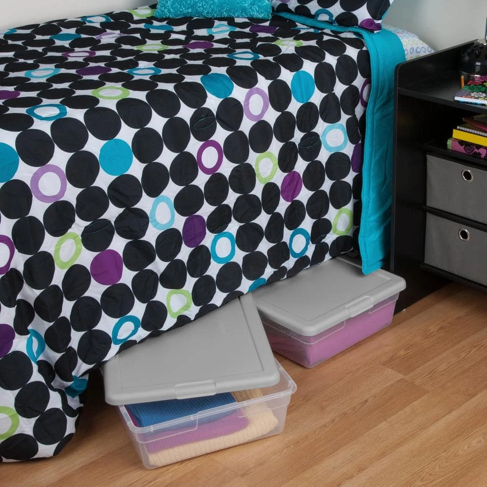 28 Qt. Storage Box by Sterilite 6 28 Qt. Storage Box by Sterilite - Image 4