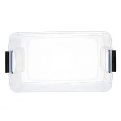 70 Qt. Ultra Storage Box by Sterilite 15 70 Qt. Ultra Storage Box by Sterilite -Cheap Sterilite Store clear base with clear lid and black latches sterilite storage bins 19888604 1d 1000