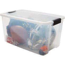 70 Qt. Ultra Storage Box by Sterilite 20 70 Qt. Ultra Storage Box by Sterilite -Cheap Sterilite Store clear base with clear lid and black latches sterilite storage bins 19888604 44 1000