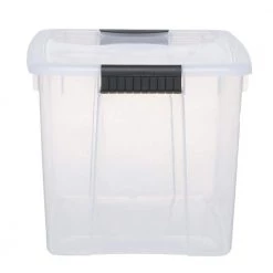 70 Qt. Ultra Storage Box by Sterilite 16 70 Qt. Ultra Storage Box by Sterilite -Cheap Sterilite Store clear base with clear lid and black latches sterilite storage bins 19888604 66 1000