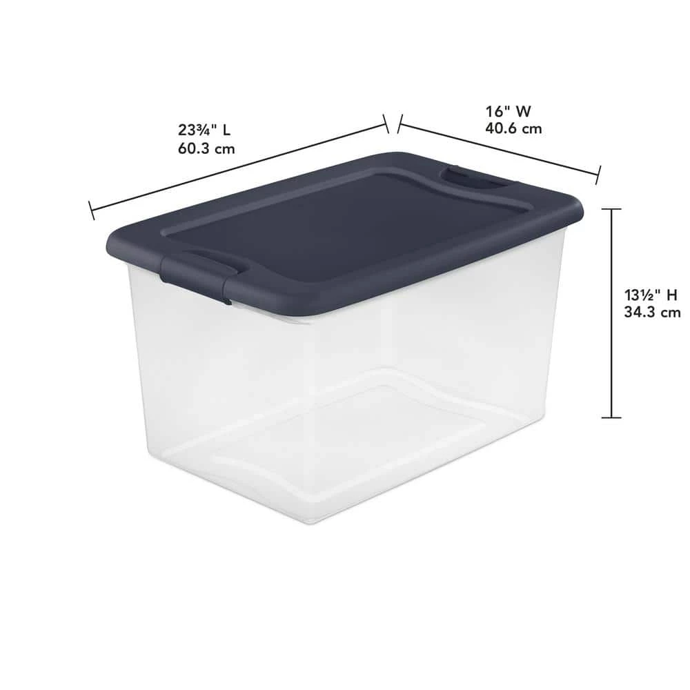 64 Qt. Latching Storage Box by Sterilite 4 64 Qt. Latching Storage Box by Sterilite - Image 2