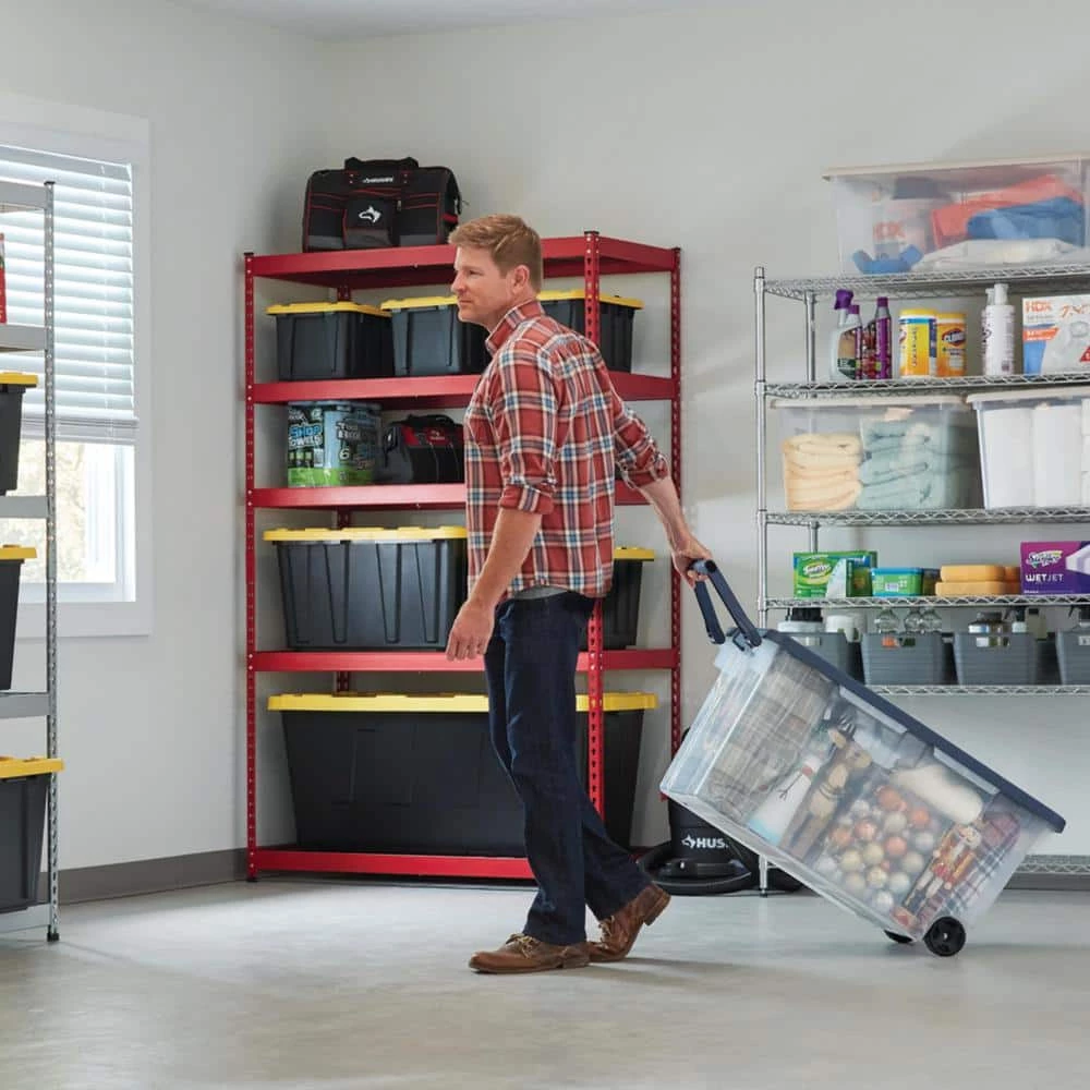 160 Qt. Wheeled Storage Box by Sterilite 6 160 Qt. Wheeled Storage Box by Sterilite - Image 4