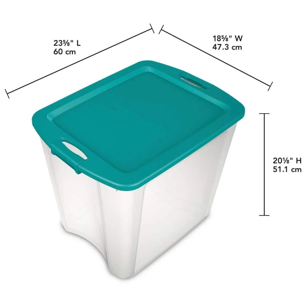 26 Gal. Latch and Carry Storage Bin by Sterilite 5 26 Gal. Latch and Carry Storage Bin by Sterilite - Image 3