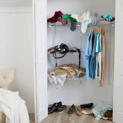 41 Qt. Cleverstore Latching Stackable Storage Tote, Clear (4-Pack) by Rubbermaid -Cheap Sterilite Store clear rubbermaid storage bins rmcc410008 4pack fa 1000