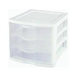 0.3 Gal. Clearview Portable 3-Storage Drawer Organizer Cabinets (4-Pack) by Sterilite 7 0.3 Gal. Clearview Portable 3-Storage Drawer Organizer Cabinets (4-Pack) by Sterilite -Cheap Sterilite Store clear sterilite desk organizers accessories 4 x 17918004 4f 1000