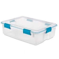 37 Qt. Thin Gasket Box Clear Storage Bin Containers (12-Pack) by Sterilite 8 37 Qt. Thin Gasket Box Clear Storage Bin Containers (12-Pack) by Sterilite -Cheap Sterilite Store clear sterilite storage bins 12 x 19314304 c3 1000