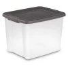 50 Qt. Stackable Latching Shelf tote Storage in Clear (12-Pack) by Sterilite 2 50 Qt. Stackable Latching Shelf tote Storage in Clear (12-Pack) by Sterilite -Cheap Sterilite Store clear sterilite storage bins 12 x 19373v06 64 1000