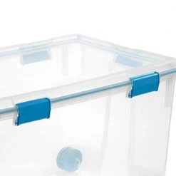 120 Qt Clear Plastic Storage Container with Gasket Latch Lid (3 Pack) by Sterilite 13 120 Qt Clear Plastic Storage Container with Gasket Latch Lid (3 Pack) by Sterilite -Cheap Sterilite Store clear sterilite storage bins 3 x 19434303 1f 1000