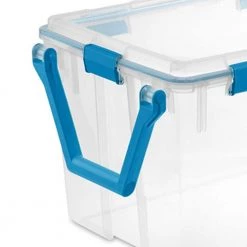 120 Qt Clear Plastic Storage Container with Gasket Latch Lid (3 Pack) by Sterilite 12 120 Qt Clear Plastic Storage Container with Gasket Latch Lid (3 Pack) by Sterilite -Cheap Sterilite Store clear sterilite storage bins 3 x 19434303 4f 1000
