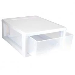 16 Qt. Stacking Storage Drawer Container (6-Pack) + 6 Qt. Box (6-Pack) by Sterilite -Cheap Sterilite Store clear sterilite storage bins 6 x 23018006 6 x 20518006 1f 1000