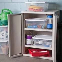 16-Qt. Clear Stacking Closet Storage Box Container Tub (72-Pack) by Sterilite -Cheap Sterilite Store clear sterilite storage bins 72 x 16448012 1f 1000