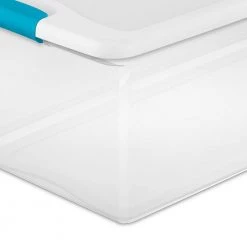 106 Qt. Clear Stackable Latching Storage Box Container, (8-Pack) by Sterilite 9 106 Qt. Clear Stackable Latching Storage Box Container, (8-Pack) by Sterilite -Cheap Sterilite Store clear sterilite storage bins 8 x 14998004 4f 1000