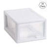 20518006 Stackable 8.875 in. x 6 in. Small Drawer White Frame and See-Through (24-Pack) by Sterilite 2 20518006 Stackable 8.875 in. x 6 in. Small Drawer White Frame and See-Through (24-Pack) by Sterilite -Cheap Sterilite Store clear sterilite storage drawers 24 x 20518006 64 1000