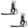 Vertical FastTrack Hanging Wall Mount Hook Garage Organizer (2 Pack) by Rubbermaid -Cheap Sterilite Store gray and black rubbermaid garage storage hooks 2 x 1784463 64 1000