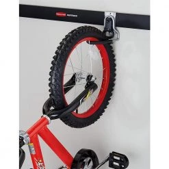 FastTrack Garage Storage Vertical Hanger Wall Hook Bike Rack (4 Pack) by Rubbermaid 15 FastTrack Garage Storage Vertical Hanger Wall Hook Bike Rack (4 Pack) by Rubbermaid -Cheap Sterilite Store gray and black rubbermaid garage storage hooks 4 x 1784463 1f 1000
