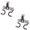 FastTrack Wall S Hook 2 Handle Tool Storage Organizer Rack (2 Pack) by Rubbermaid