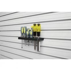 FastTrack Garage Wall Tool Tray by Rubbermaid 10 FastTrack Garage Wall Tool Tray by Rubbermaid -Cheap Sterilite Store gray rubbermaid garage storage hooks 1960418 40 1000