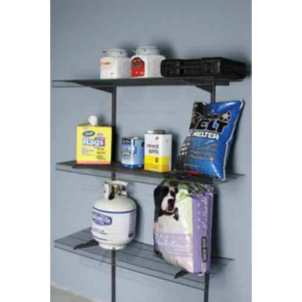 Tough Stuff 20 in. Gray Shelf Bracket for Wire Shelving by Rubbermaid 4 Tough Stuff 20 in. Gray Shelf Bracket for Wire Shelving by Rubbermaid - Image 2