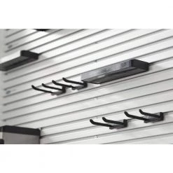 48 in. H x 7.6 in. W FastTrack Garage Slat Wall 5-Panel by Rubbermaid -Cheap Sterilite Store gray rubbermaid slatwall panels 2099469 4f 1000