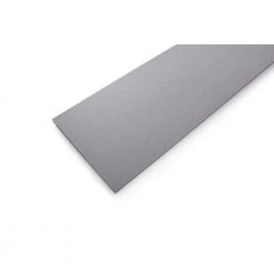 Gray Twill Laminated Wood Shelf 10 in. D x 24 in. L by Rubbermaid