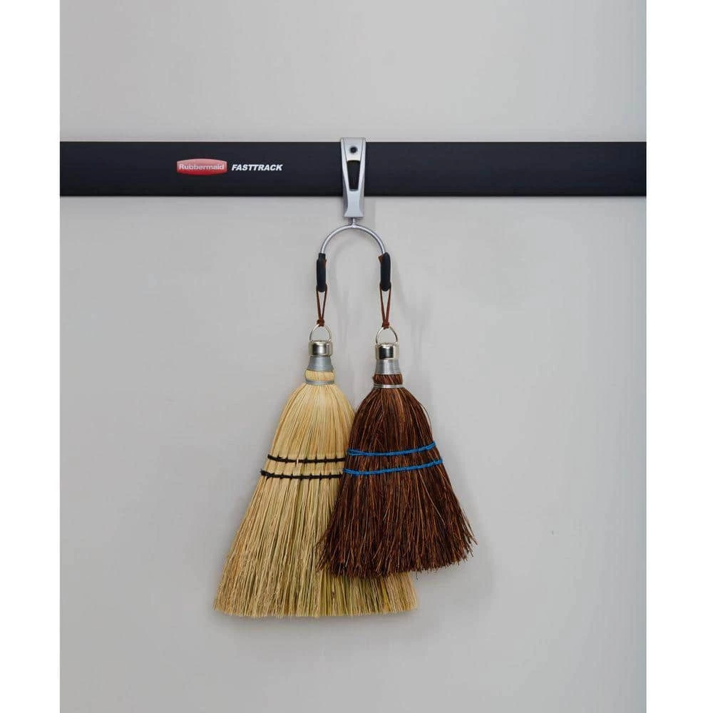 FastTrack Garage Silver Metallic Compact Hook by Rubbermaid 5 FastTrack Garage Silver Metallic Compact Hook by Rubbermaid - Image 3