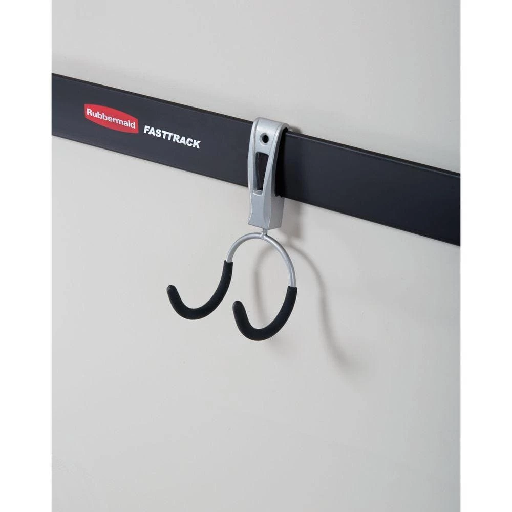 FastTrack Garage Silver Metallic Compact Hook by Rubbermaid 8 FastTrack Garage Silver Metallic Compact Hook by Rubbermaid - Image 6