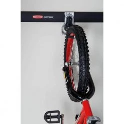 FastTrack Black 1-Bike Vertical Garage Bike Wall Hook by Rubbermaid 14 FastTrack Black 1-Bike Vertical Garage Bike Wall Hook by Rubbermaid -Cheap Sterilite Store rubbermaid garage bike racks 1784463 1d 1000