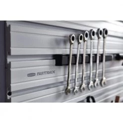 FastTrack Garage Wall Storage Magnetic Strip Slat Panel System by Rubbermaid -Cheap Sterilite Store rubbermaid slatwall panels 2001935 40 1000