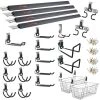 FastTrack Garage Storage Hang Rail and Accessories Bundle (27-piece) by Rubbermaid