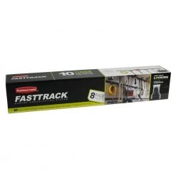 FastTrack Garage Storage Rail System All-In-1 Kit (8-piece) by Rubbermaid