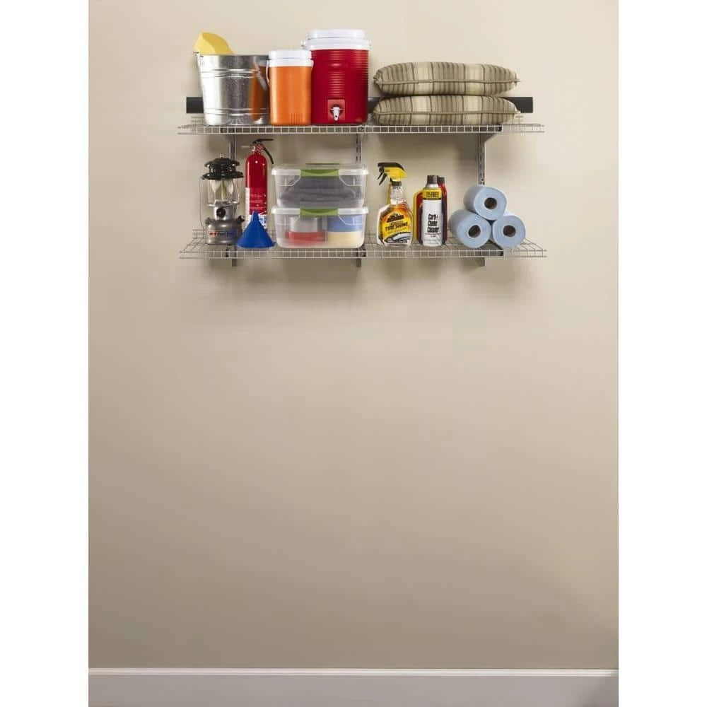 FastTrack Garage Wire Shelf 48 in. D x 16 in. L by Rubbermaid 6 FastTrack Garage Wire Shelf 48 in. D x 16 in. L by Rubbermaid - Image 4