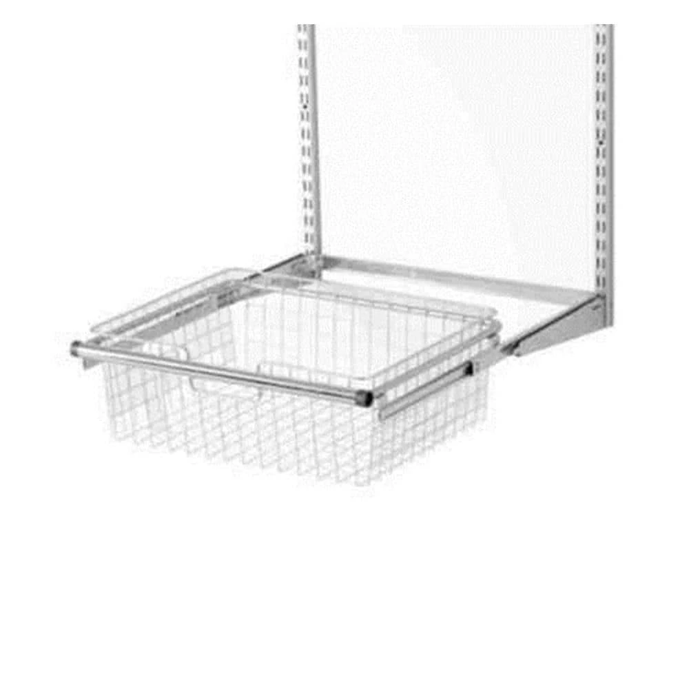 7.25 in. H x 23.5 in. W Silver Alloy 1-Drawer Close Mesh Wire Basket by Rubbermaid 5 7.25 in. H x 23.5 in. W Silver Alloy 1-Drawer Close Mesh Wire Basket by Rubbermaid - Image 3