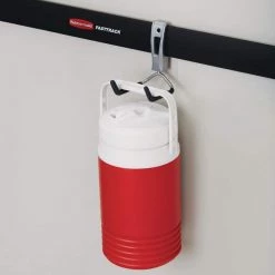 Wall Mounted Rope, Hose Garage Storage Utility Hook (4 Pack) by Rubbermaid 11 Wall Mounted Rope, Hose Garage Storage Utility Hook (4 Pack) by Rubbermaid -Cheap Sterilite Store silver rubbermaid garage storage hooks 4 x 1784456 4f 1000