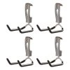 Wall Mounted Rope, Hose Garage Storage Utility Hook (4 Pack) by Rubbermaid 2 Wall Mounted Rope, Hose Garage Storage Utility Hook (4 Pack) by Rubbermaid -Cheap Sterilite Store silver rubbermaid garage storage hooks 4 x 1784456 64 1000