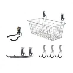FastTrack Garage Rail Accessory Starter Kit (7-Piece) by Rubbermaid