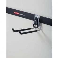 FastTrack Garage Rail Accessory Starter Kit (7-Piece) by Rubbermaid 15 FastTrack Garage Rail Accessory Starter Kit (7-Piece) by Rubbermaid -Cheap Sterilite Store sliver rubbermaid garage storage hooks fstaccykit1 66 1000