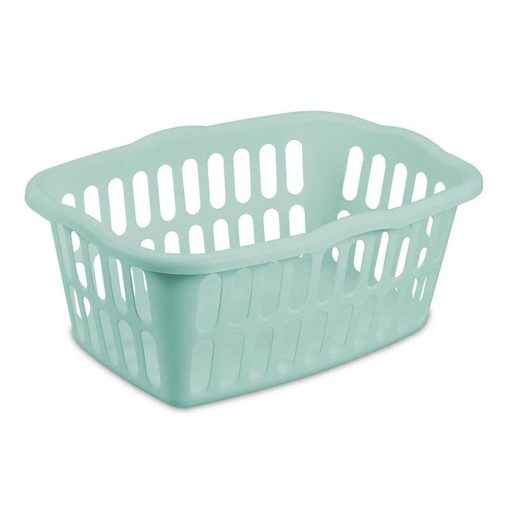 1.5 Bushel Rectangular Plastic Laundry Basket Bins, Assorted 12 Pack by Sterilite 6 1.5 Bushel Rectangular Plastic Laundry Basket Bins, Assorted 12 Pack by Sterilite - Image 4