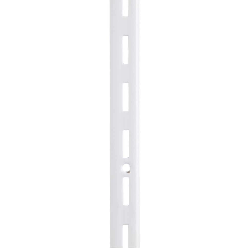 68 in. White Single Track Upright for Wood or Wire Shelving by Rubbermaid 7 68 in. White Single Track Upright for Wood or Wire Shelving by Rubbermaid - Image 5