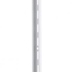 68 in. White Single Track Upright for Wood or Wire Shelving by Rubbermaid 9 68 in. White Single Track Upright for Wood or Wire Shelving by Rubbermaid -Cheap Sterilite Store white rubbermaid closet hardware fg4a7501wht 40 1000